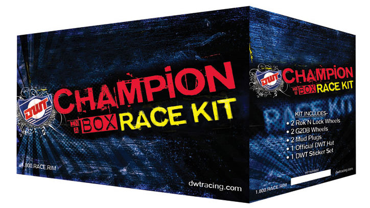 DWT WHEELS CHAMPION IN A BOX RACE KIT