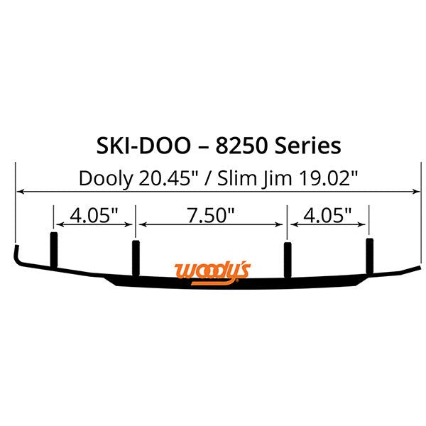WOODY'S CARBIDE RUNNER (DS8 - 8250) - DRIVEN Canada's Powersports DS8 - 8250