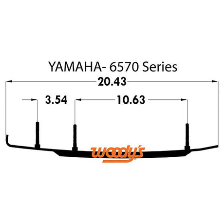 WOODY'S CARBIDE RUNNER (DY6 - 6570) - DRIVEN Canada's Powersports DY6 - 6570