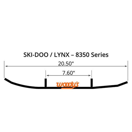 WOODY'S CARBIDE RUNNER (ELX3 - 8350) - DRIVEN Canada's Powersports ELX3 - 8350