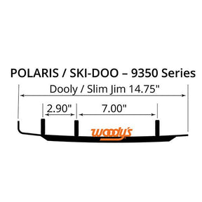 WOODY'S DOOLY CARBIDE RUNNER (DS6 - 9350) - DRIVEN Canada's Powersports DS6 - 9350