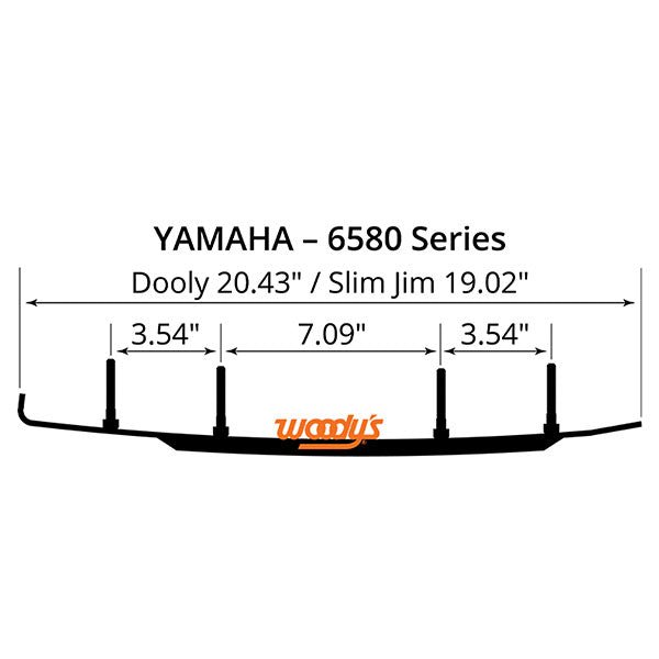 WOODY'S SLIM JIM TRAIL RUNNER (SY8 - 6580) - DRIVEN Canada's Powersports SY8 - 6580